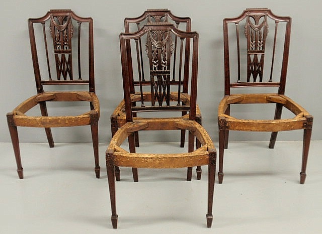 Set of four New York Federal