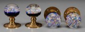Set of Four Paperweight Doorkn