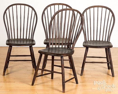 SET OF FOUR PENNSYLVANIA BOWBACK