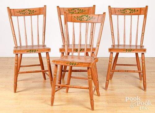SET OF FOUR PENNSYLVANIA PAINTED