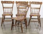 SET OF FOUR PENNSYLVANIA PAINT