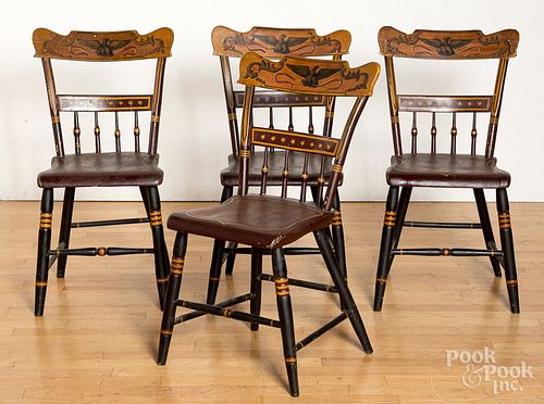 SET OF FOUR PENNSYLVANIA PAINTED