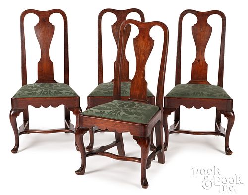 SET OF FOUR PENNSYLVANIA QUEEN ANNE