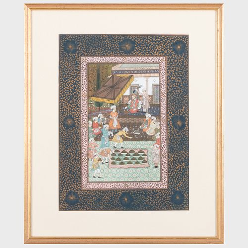 SET OF FOUR PERSIAN