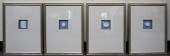 SET OF FOUR PLASTER CLASSICAL