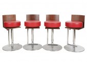 SET OF FOUR POLTRONA FRAU BAR