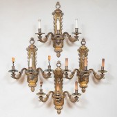 SET OF FOUR RÃ©GENCE STYLE BRO