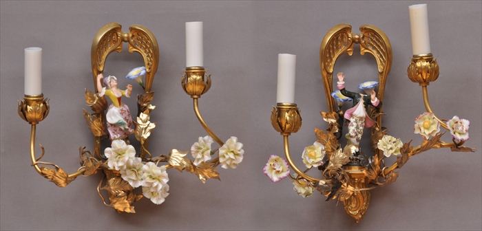 SET OF FOUR RÃ‰GENCE-STYLE