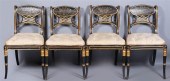 SET OF FOUR REGENCY PARCEL-GIL