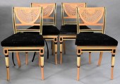 SET OF FOUR REGENCY STYLE CLIV