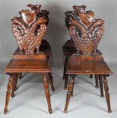 SET OF FOUR RENAISSANCE REVIVA