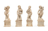 SET OF FOUR SEASONS CAST STONE