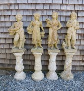 SET OF FOUR SEASONS GARDEN STA