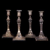 SET OF FOUR SHEFFIELD PLATE CO
