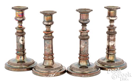 SET OF FOUR SHEFFIELD SILVER