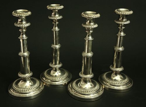SET OF FOUR SHEFFIELD TELESCOPIC