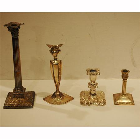Set of Four Silver Plated