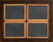 SET OF FOUR "SPIRIT SLATES" LA