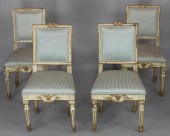 SET OF FOUR SWEDISH NEOCLASSIC