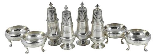 SET OF FOUR TIFFANY STERLING