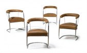 Set of four tubular steel & le
