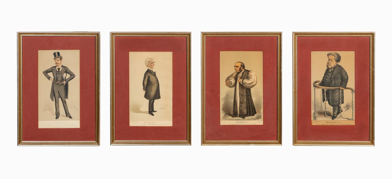 SET OF FOUR VANITY FAIR POLITICAL