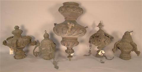 SET OF FOUR VENETIAN LANTERNS