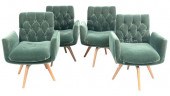 SET OF FOUR VLADIMIR KAGAN SWI