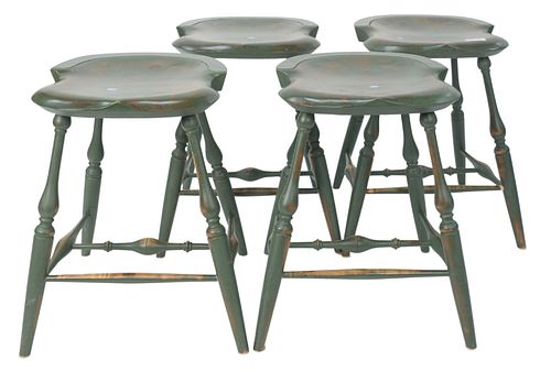 SET OF FOUR WARREN CHAIR WORKS