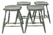 SET OF FOUR WARREN CHAIR WORKS