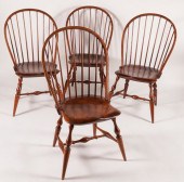 SET OF FOUR WARREN CHAIR WORKS
