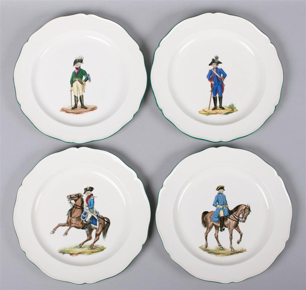SET OF FOUR WEDGWOOD QUEENSWARE