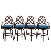 SET OF FOUR WOODARD LANDGRAVE