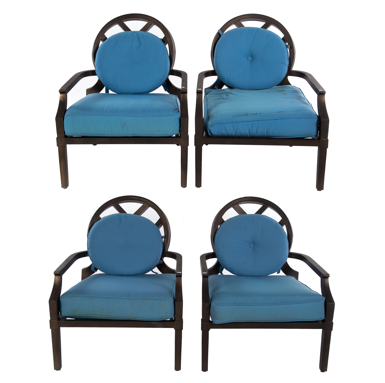 SET OF FOUR WOODARD LANDGRAVE