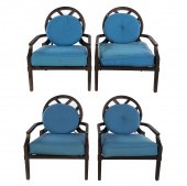 SET OF FOUR WOODARD LANDGRAVE