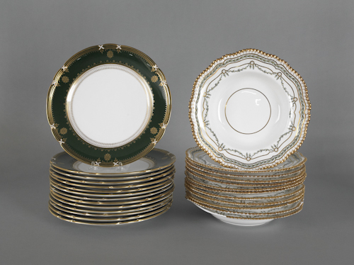 Set of fourteen Copeland Spode