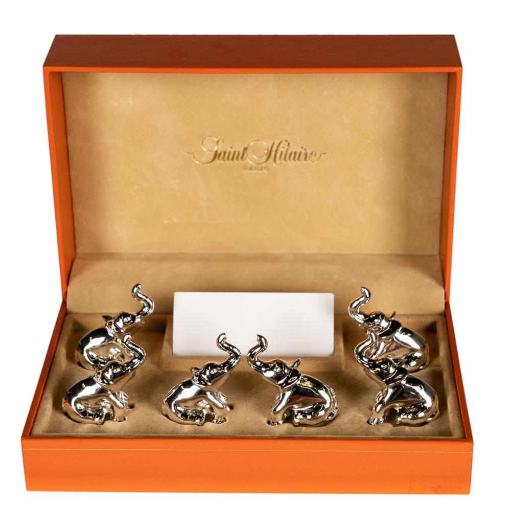 SET OF FRENCH NOVELTY PLACE CARD