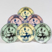 SET OF GINORI PORCELAIN DESSER