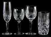 Set of Gorham Crystal(65) piec