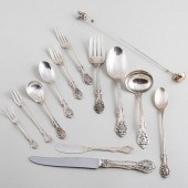 SET OF GORHAM SILVER FLATWAREM