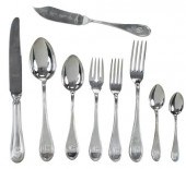 SET OF ITALIAN SILVER FLATWARE