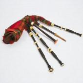Set of Ivory Mounted Ebony Ree