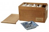SET OF JAPANESE CERAMIC DISHES
