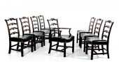 Set of Kittinger mahogany dini