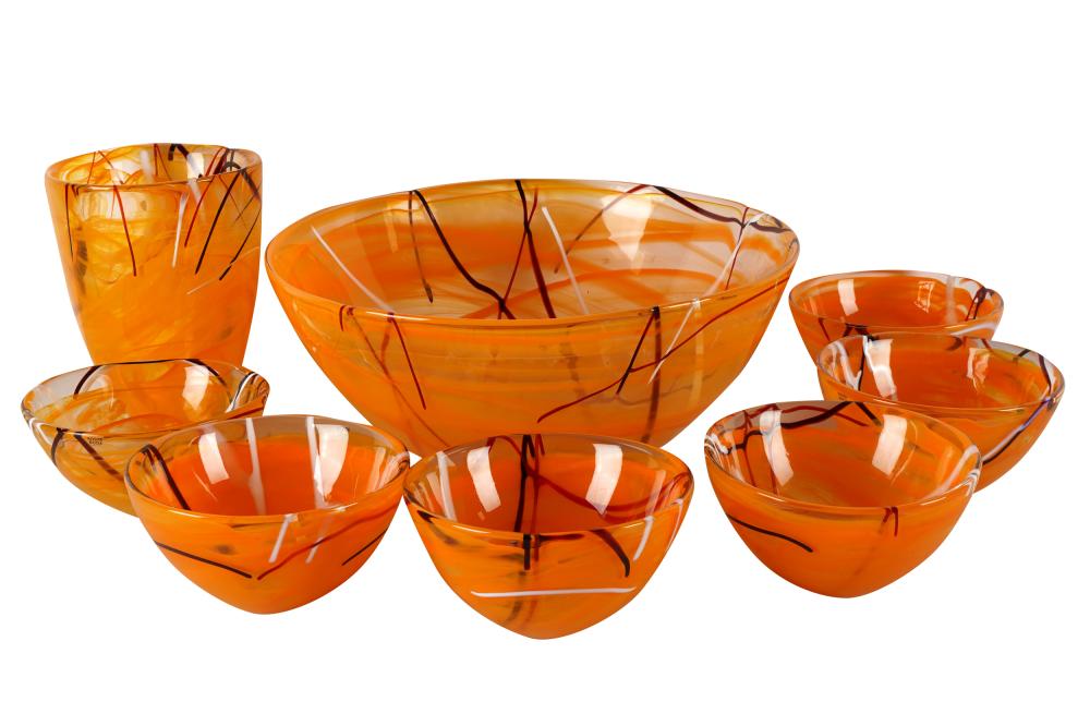 SET OF KOSTA BODA ART GLASS