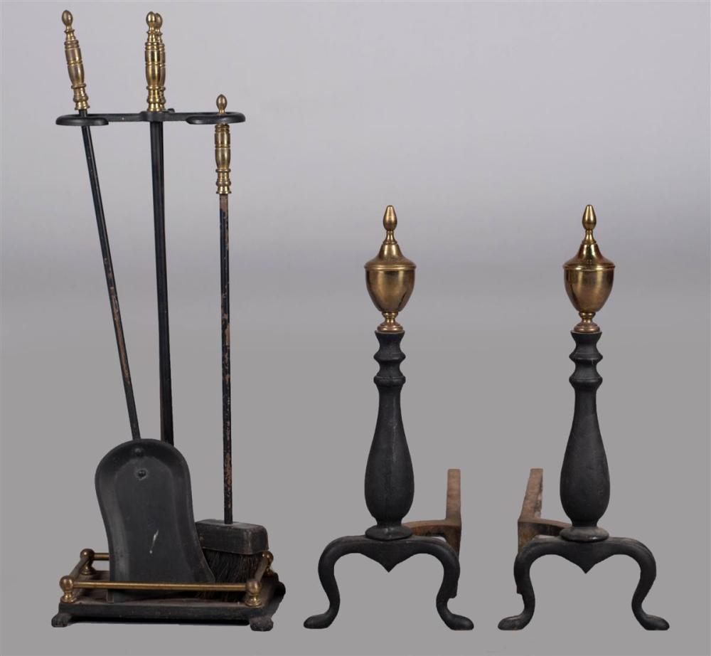 SET OF LATE FEDERAL STYLE IRON