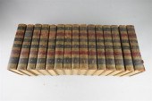 SET OF LEATHER BOUND ENGLISH H
