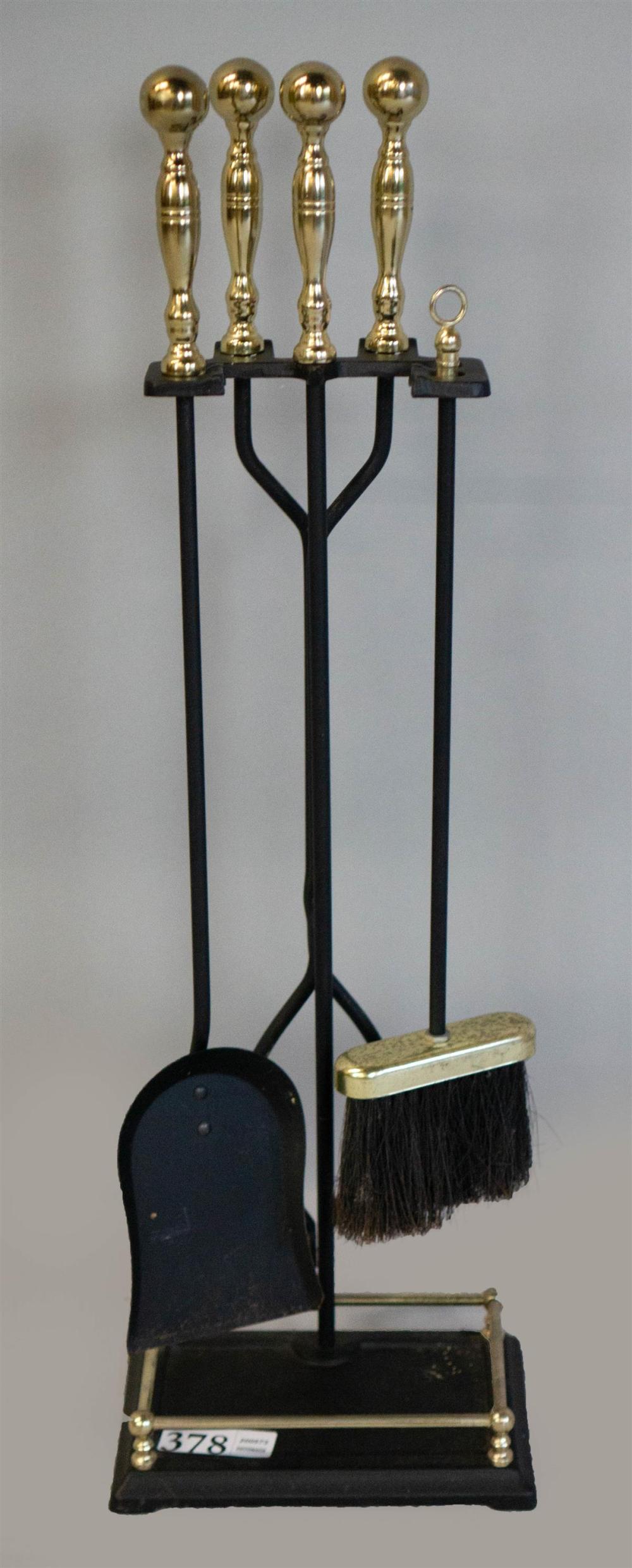 SET OF MODERN FIRE TOOLSSET OF