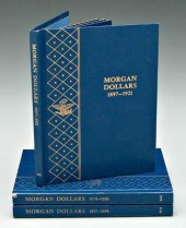 Set of Morgan silver dollars,