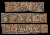 SET OF NEEDLEWORK PANEL FRAGME